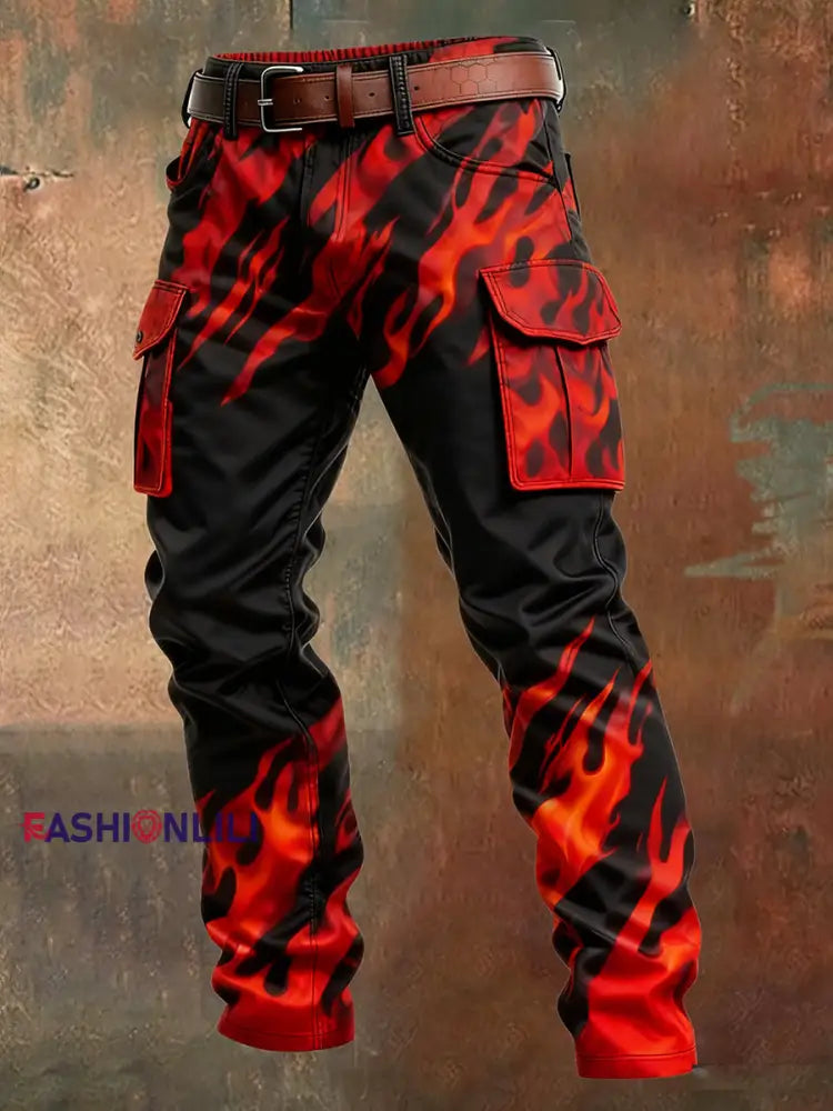 Men’s Retro Business Style Casual Work Trousers A / S