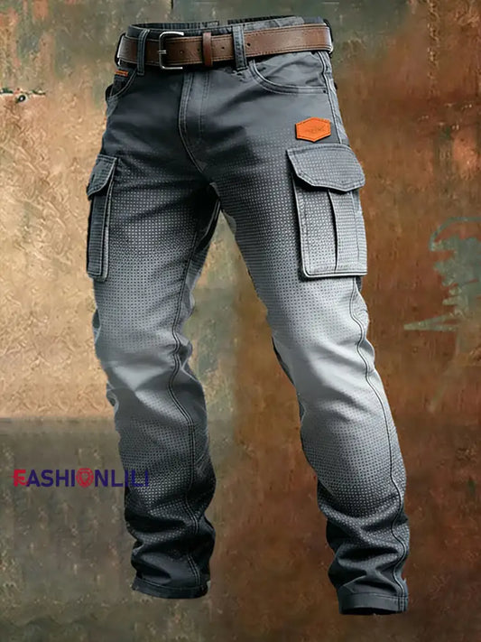 Men’s Retro Business Style Casual Work Trousers A / S