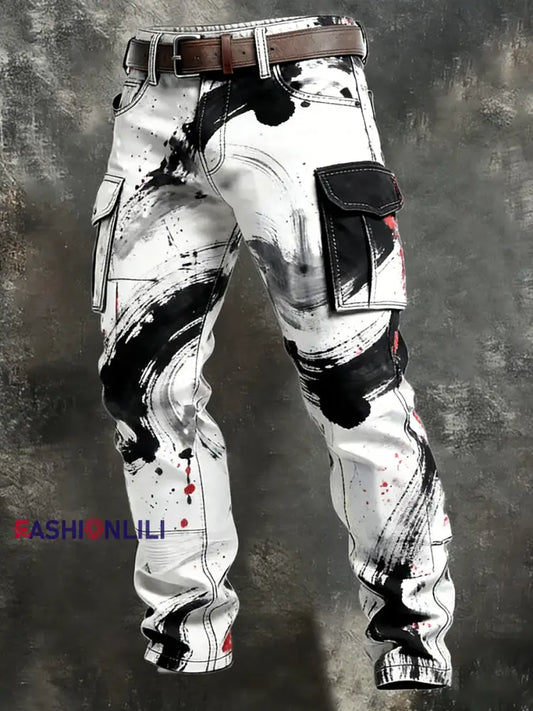 Men’s Retro Business Style Casual Work Trousers A / S