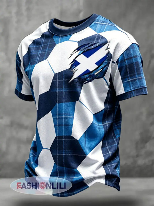 Men’s Scotland Football Lover Printed Sweatshirt - As picture / S
