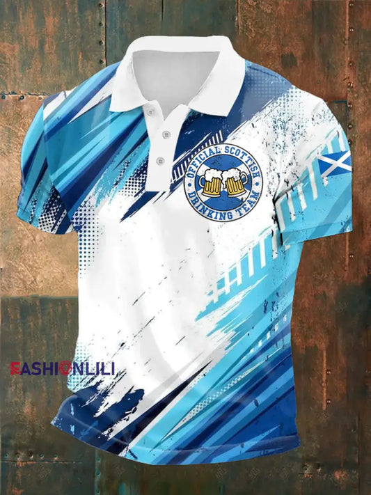 Men’s Scottish Drinking Shirt As picture / S