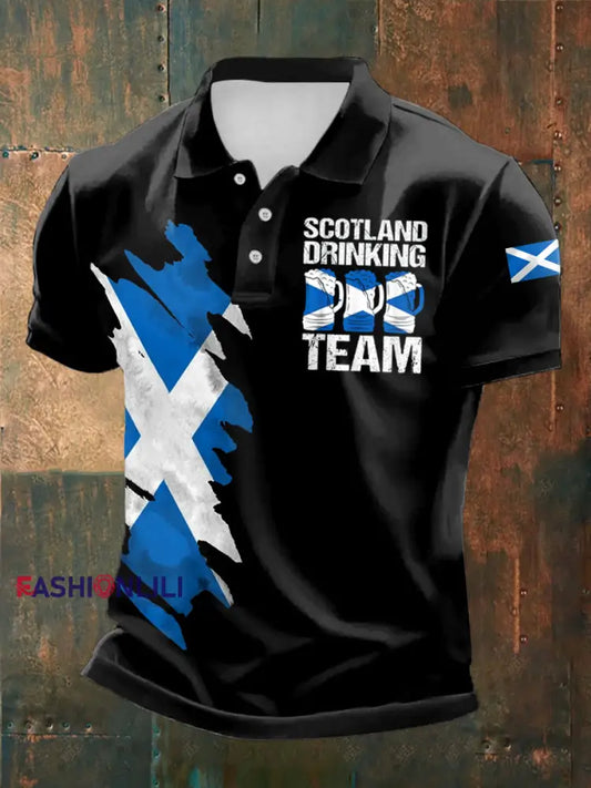 Men’s Scottish Drinking Shirt As picture / S
