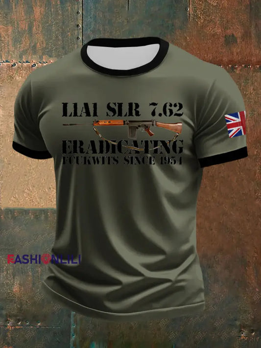 Men’s short sleeve shirt Army Green / S
