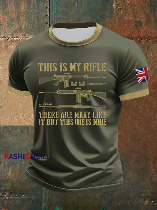 Men’s short sleeve shirt Army Green / S