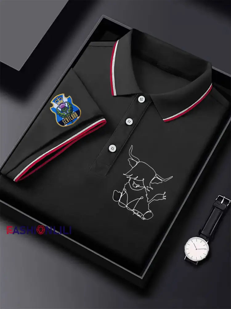 Men’s short sleeve shirt Black / S