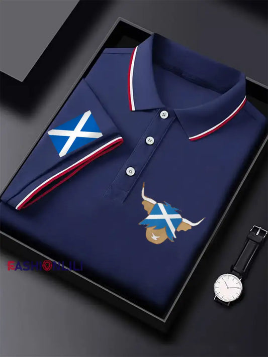 Men’s short sleeve shirt Dark Blue / S