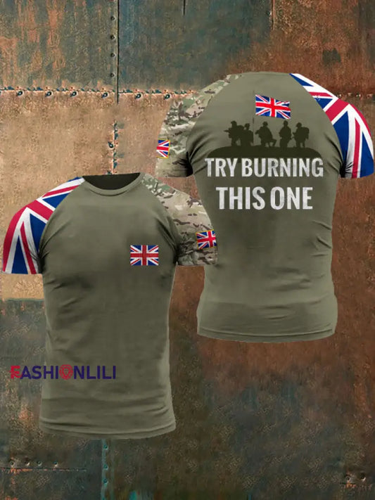 Men’s short sleeves t-shirt Army Green / S