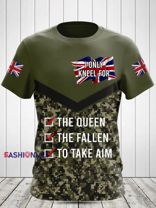 Men’s short sleeves t-shirt Army Green / S
