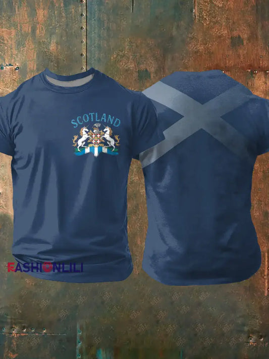 Men’s short sleeves t-shirt Navy Blue / S