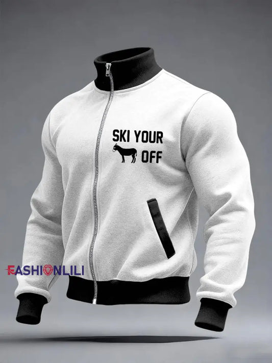 Men’s Ski Jacket White / S