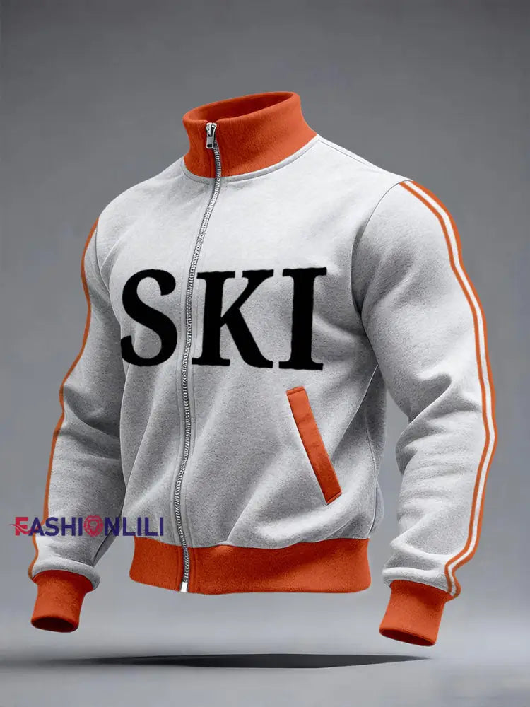 Men’s Ski Jackets Orange / S
