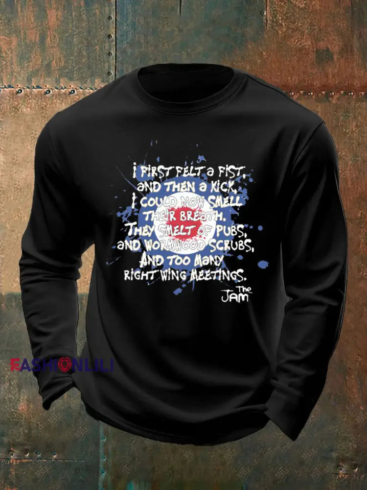 Men’s The Jam long sleeve T-shirt Black / S