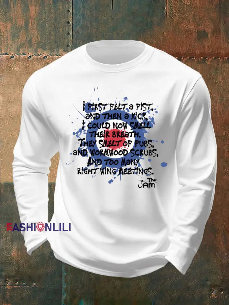 Men’s The Jam long sleeve T-shirt White / S