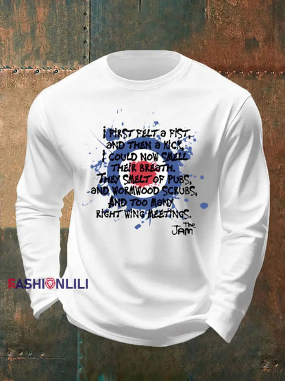 Men’s The Jam long sleeve T-shirt White / S