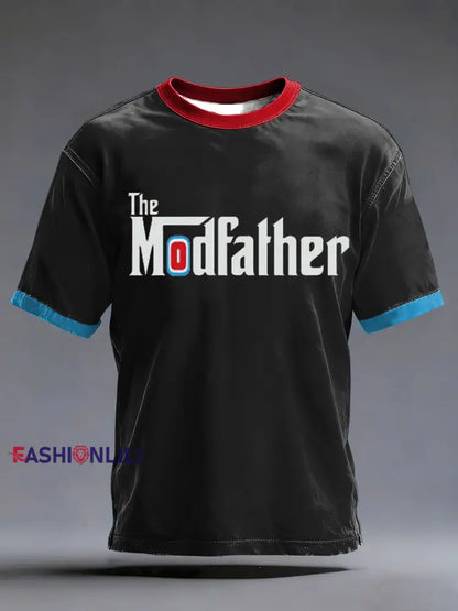 Men’s The Modfather short sleeves t-shirt Black / S