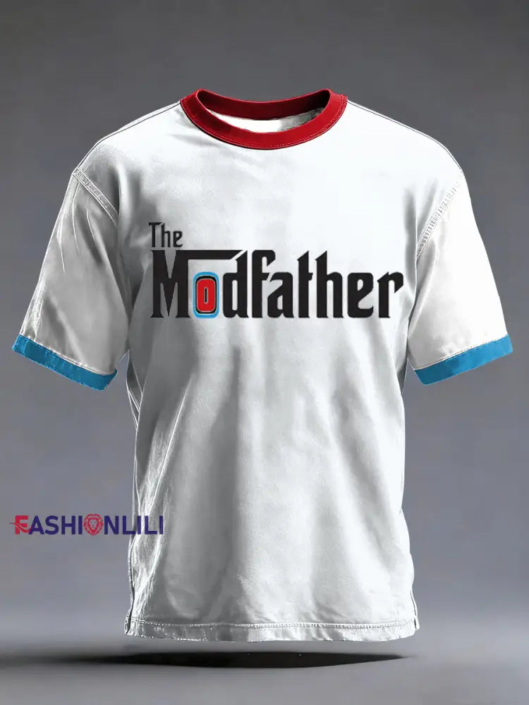 Men’s The Modfather short sleeves t-shirt White / S