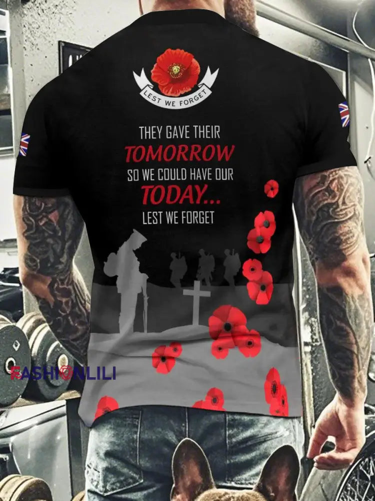 Men’s THEY GAVE THEIR TOMORROW T-shirt
