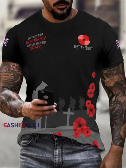 Men’s THEY GAVE THEIR TOMORROW T-shirt