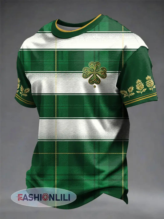 Men’s UK Football Lover Scotland Printed short sleeves t-shirt - Green / S