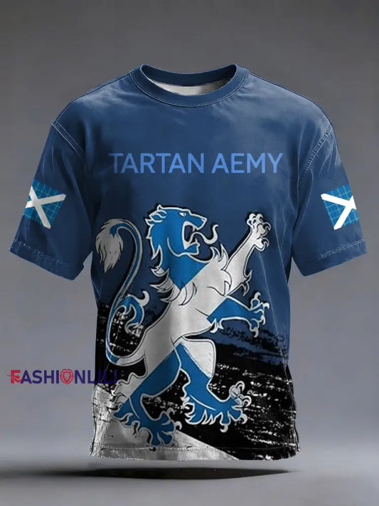 Men’s UK Football Lover Scotland short sleeves t-shirt As picture / S