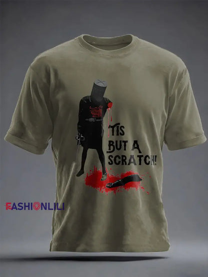 Men’s UK History Lover Printed T-shirt Army Green / S