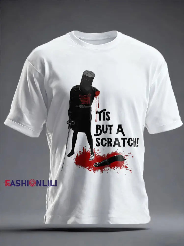 Men’s UK History Lover Printed T-shirt White / S