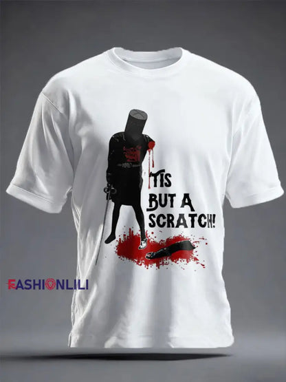 Men’s UK History Lover Printed T-shirt White / S