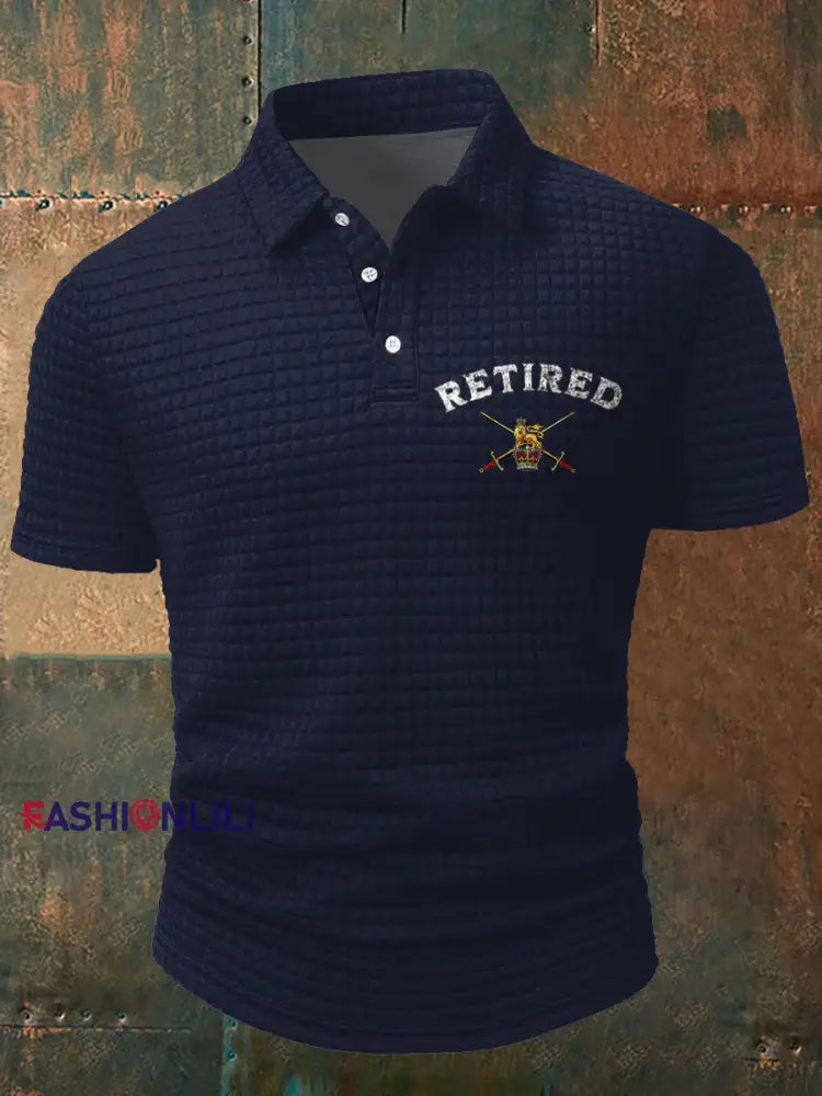 Men’s UK veteran My Oath of Allrgience Has No Expiry Date Printed Casual Tops