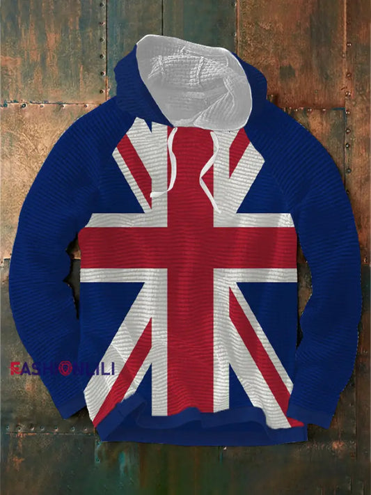 Men’s Union Jack Hoodie As picture / S