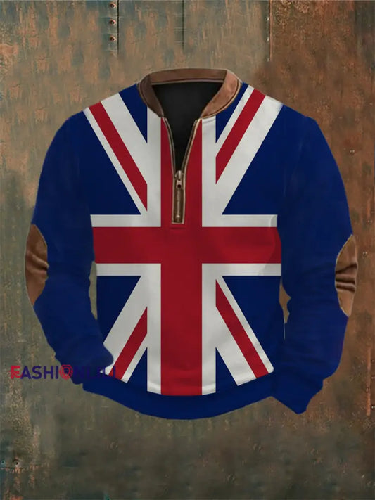 Men’s Union Jack Sweatshirt As picture / S