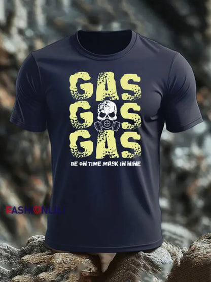 Men’s Veteran imitation cotton short sleeved T shirt Navy Blue / S