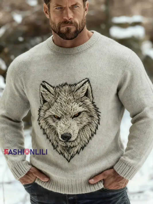 Men’s Viking Sweatshirt Apricot / S