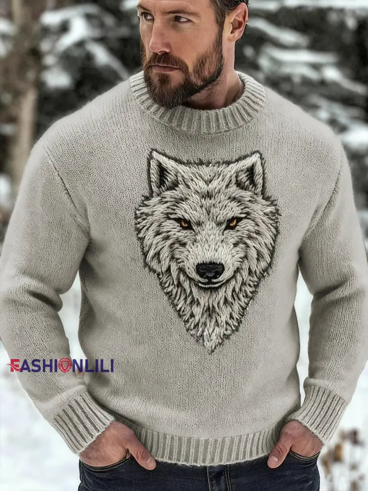 Men’s Viking Sweatshirt Offwhite / S