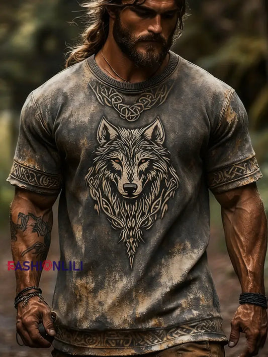 Men’s Viking T-shirt As picture / S