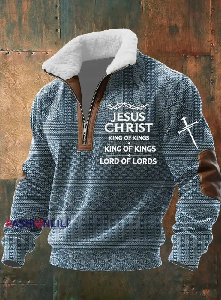 Men’s Vintage Art Faith Casual Sweatshirt A / S