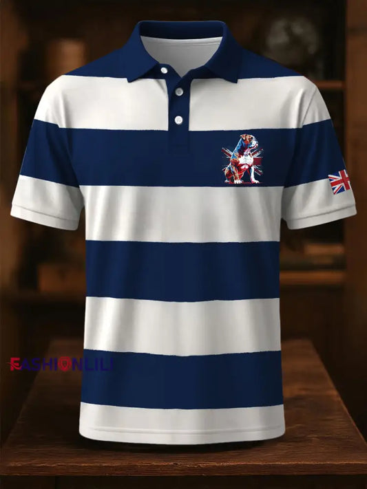 Men’s Vintage England Flag Casual Shirt A / S