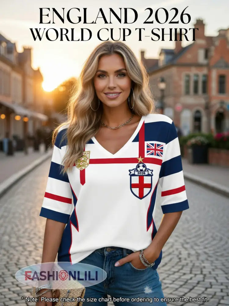 Retro British Football Fan-Style Casual Jersey
