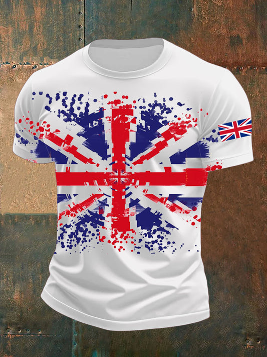 Men's UK Flag Printed T-shirt