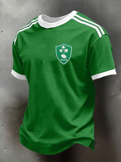 Men's Ireland Rugby Lover Printed T-shirt