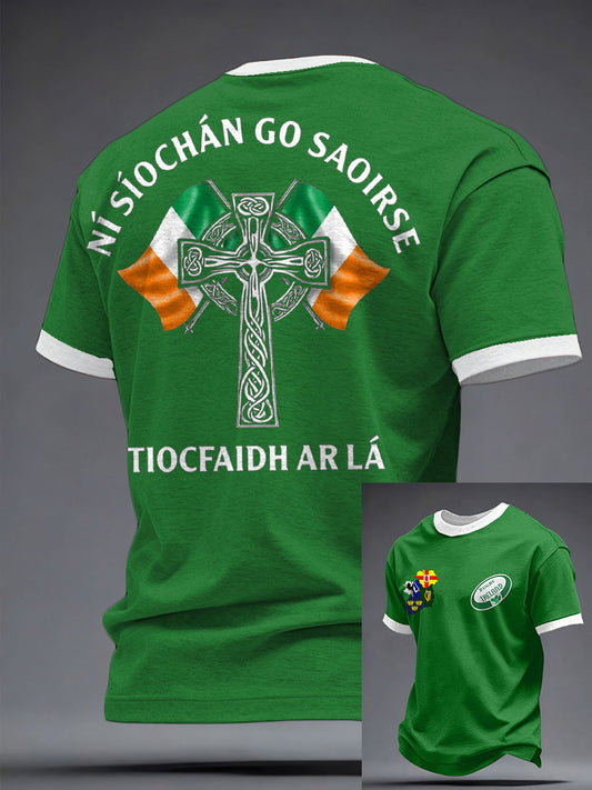 Men's Ireland Rugby Lover Printed T-shirt