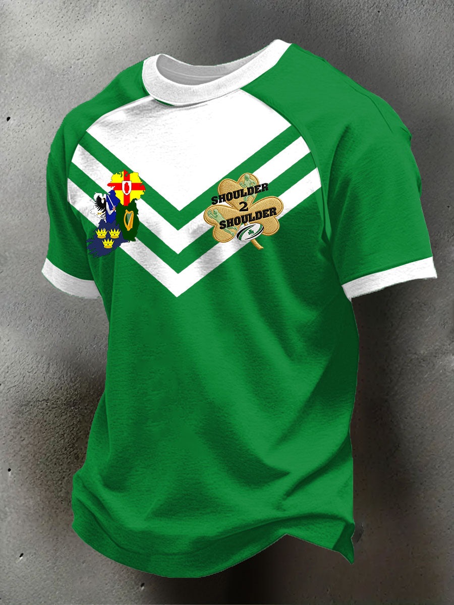 Men's Ireland Rugby Lover Printed T-shirt