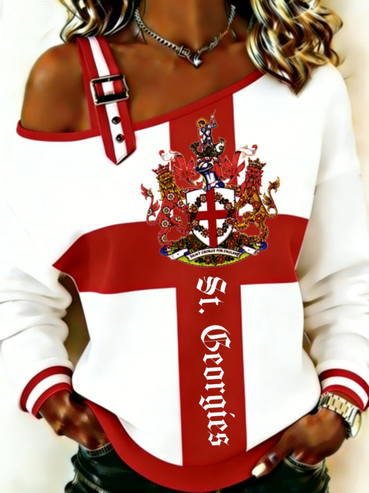 Women's St George's Day Sweatshirt