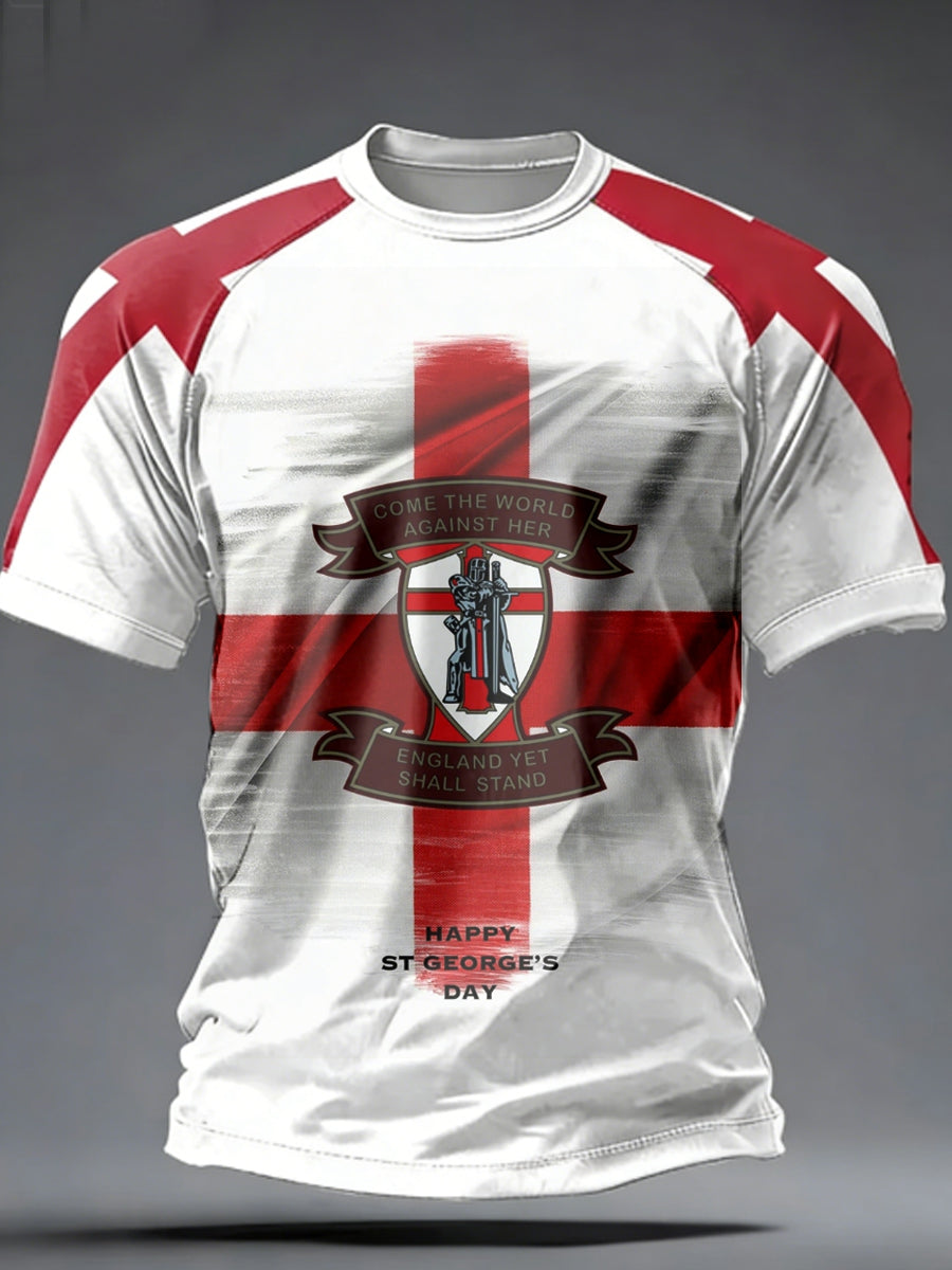 Men's St George's Day  Short Sleeve Tee