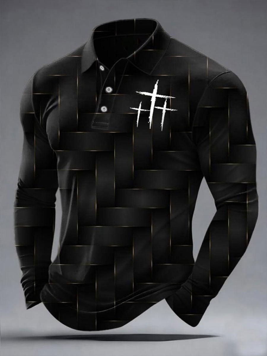 Men's Cross Long Sleeve Shirt