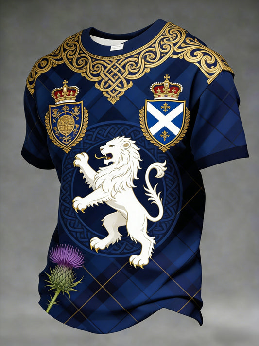 Unisex Scotland We'll Be Coming 2026 Football Lover Printed T-shirt