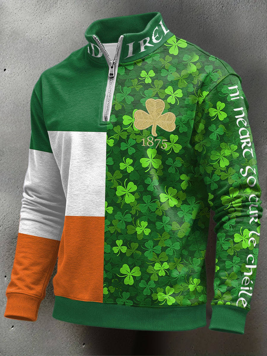 Men's Ireland Rugby Lover Printed Sweatshirt