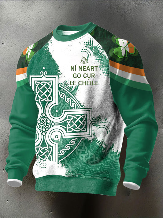 Men's Ireland Rugby Lover Printed Sweatshirt