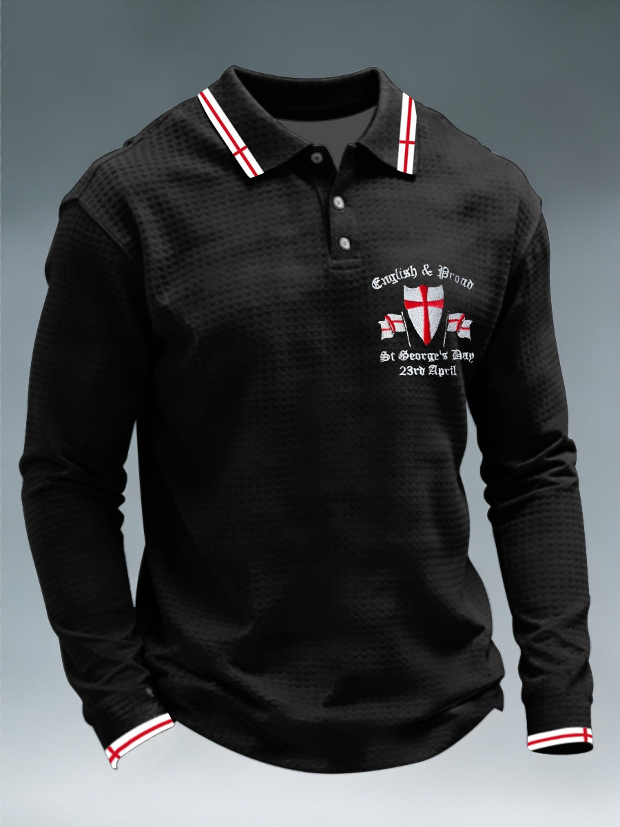 Men's St George's Day  long sleeve shirt