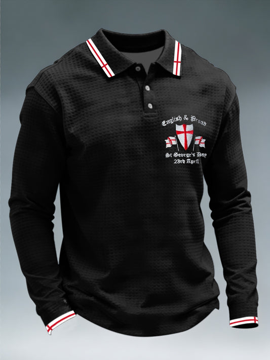 Men's St George's Day  long sleeve shirt