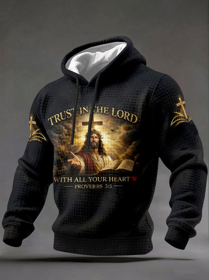 Men's 'trust in the lord with all your heart' hoodies